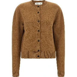 Brown Wool Cardigan