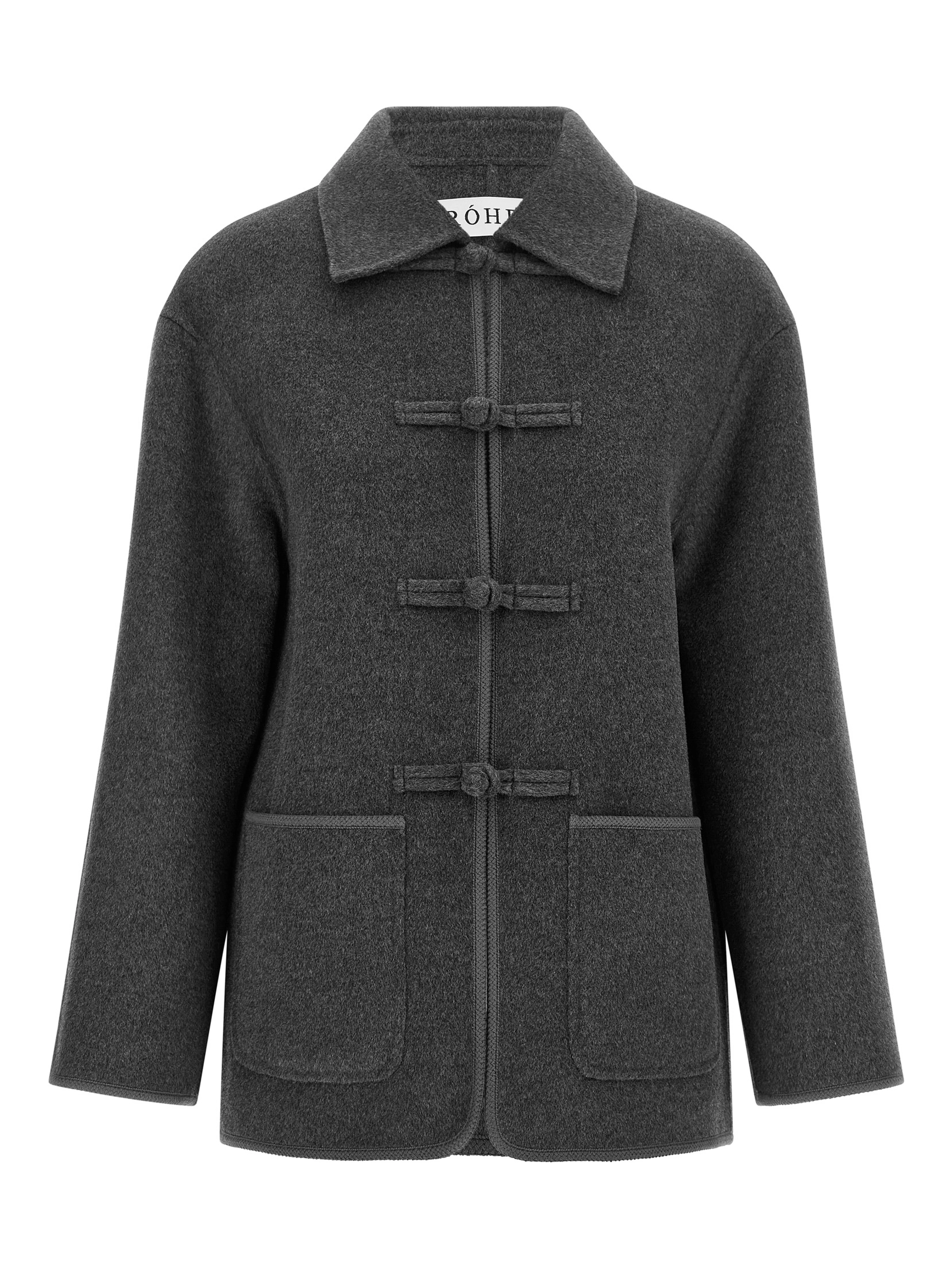 Gray Wool Coat