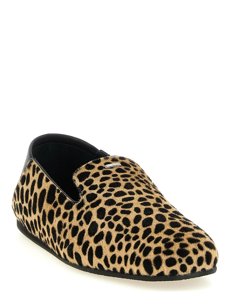 Multicolor Calfskin Slip-On Loafers alternative