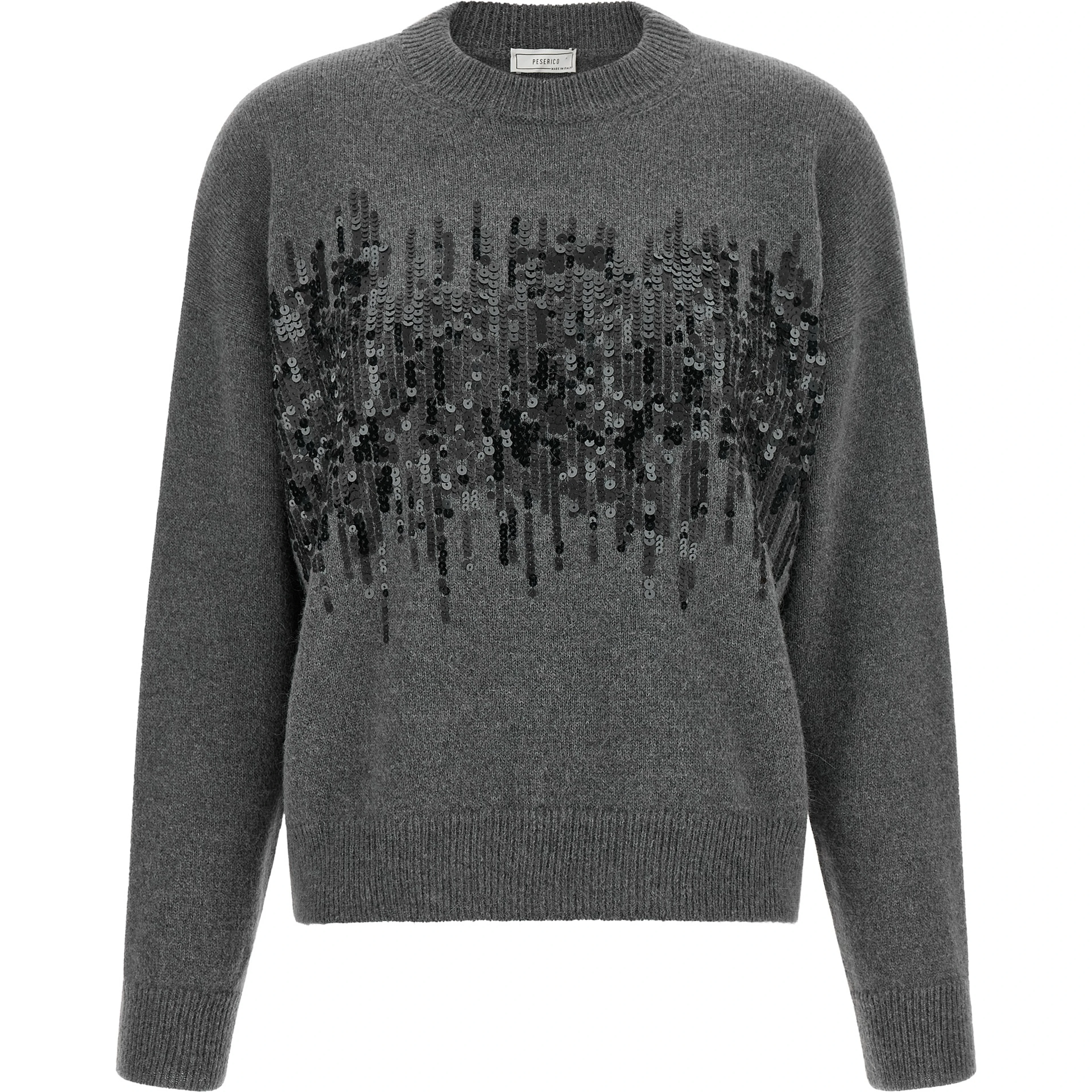 Gray Wool Cardigan