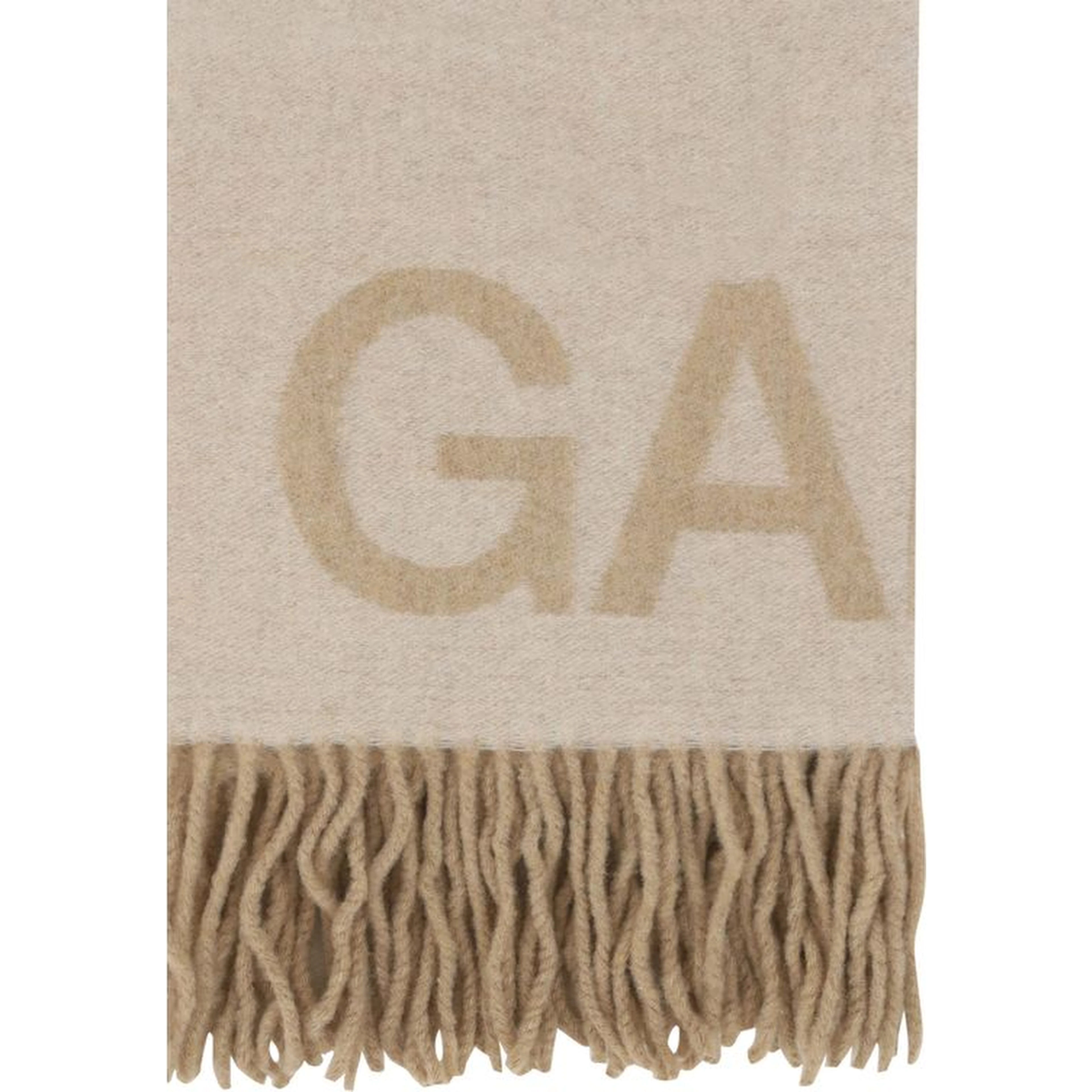 White Wool Oves Aries Foulard