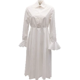 White Women Evening Dress