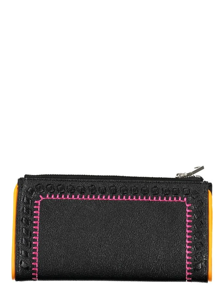Black Polyurethane Women's Wallet alternative