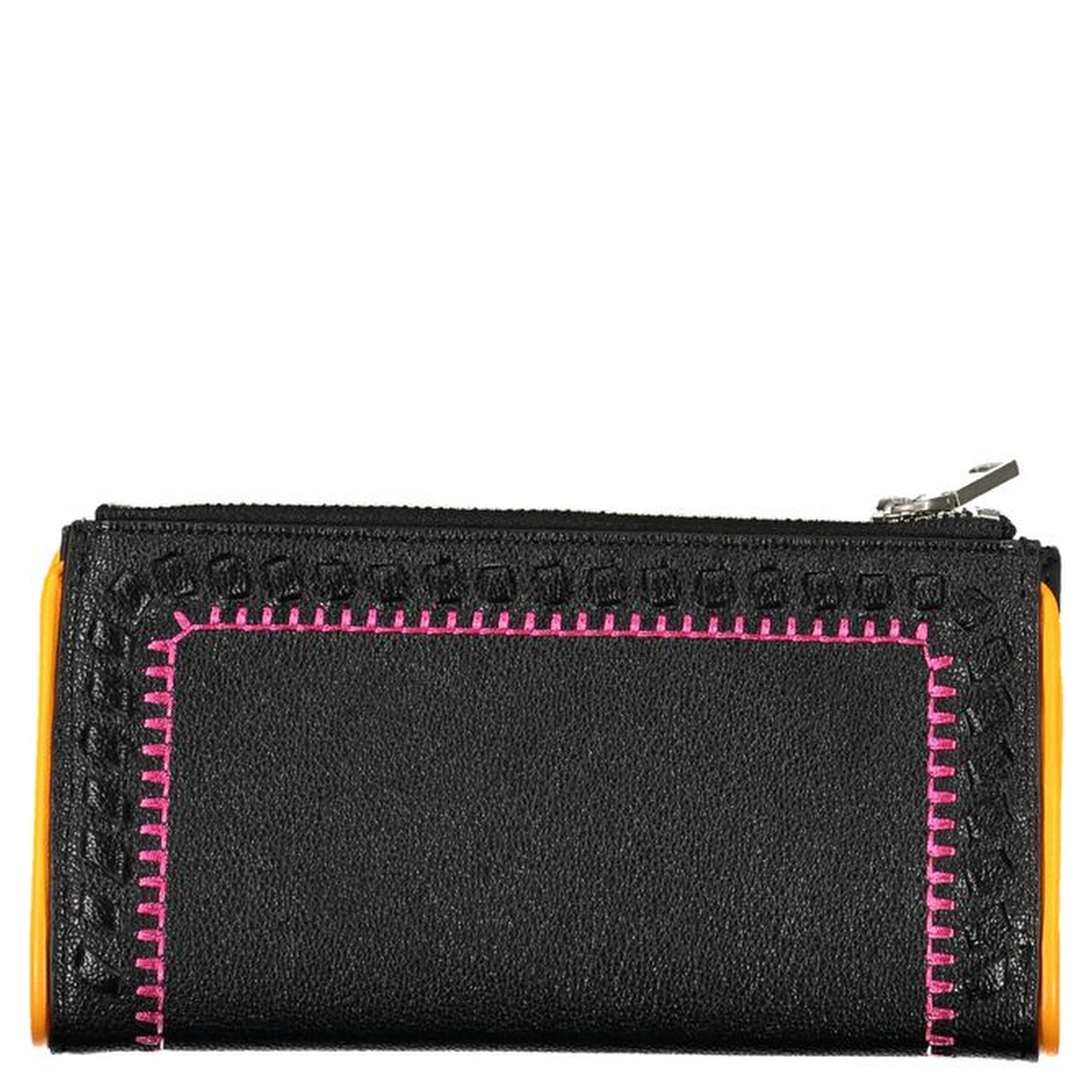 Black Polyurethane Women's Wallet