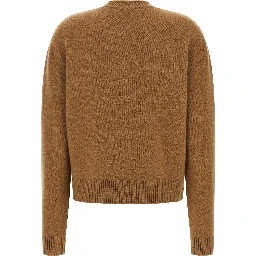 Brown Wool Cardigan