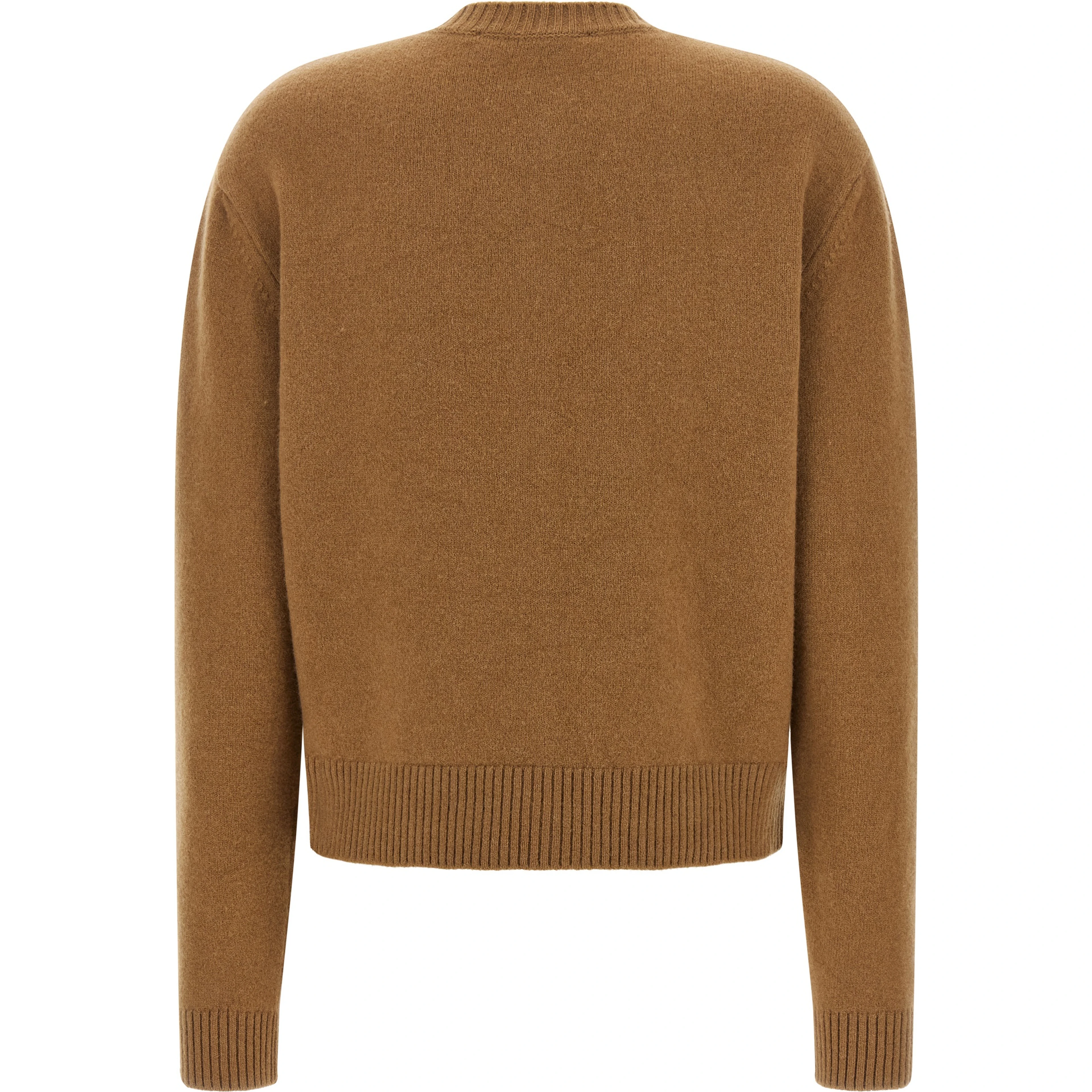 Brown Wool Cardigan