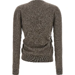 Brown Wool Cardigan