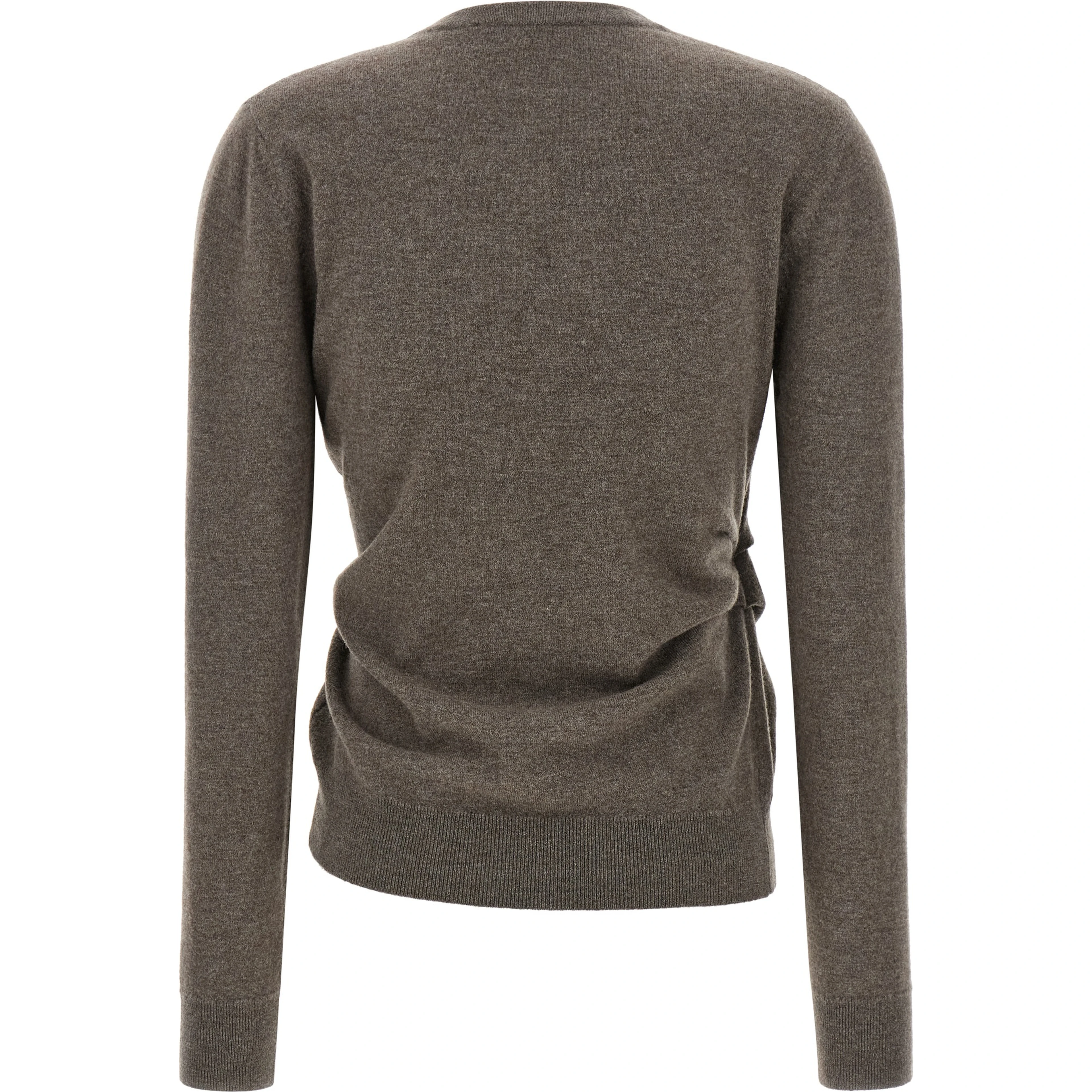 Brown Wool Cardigan