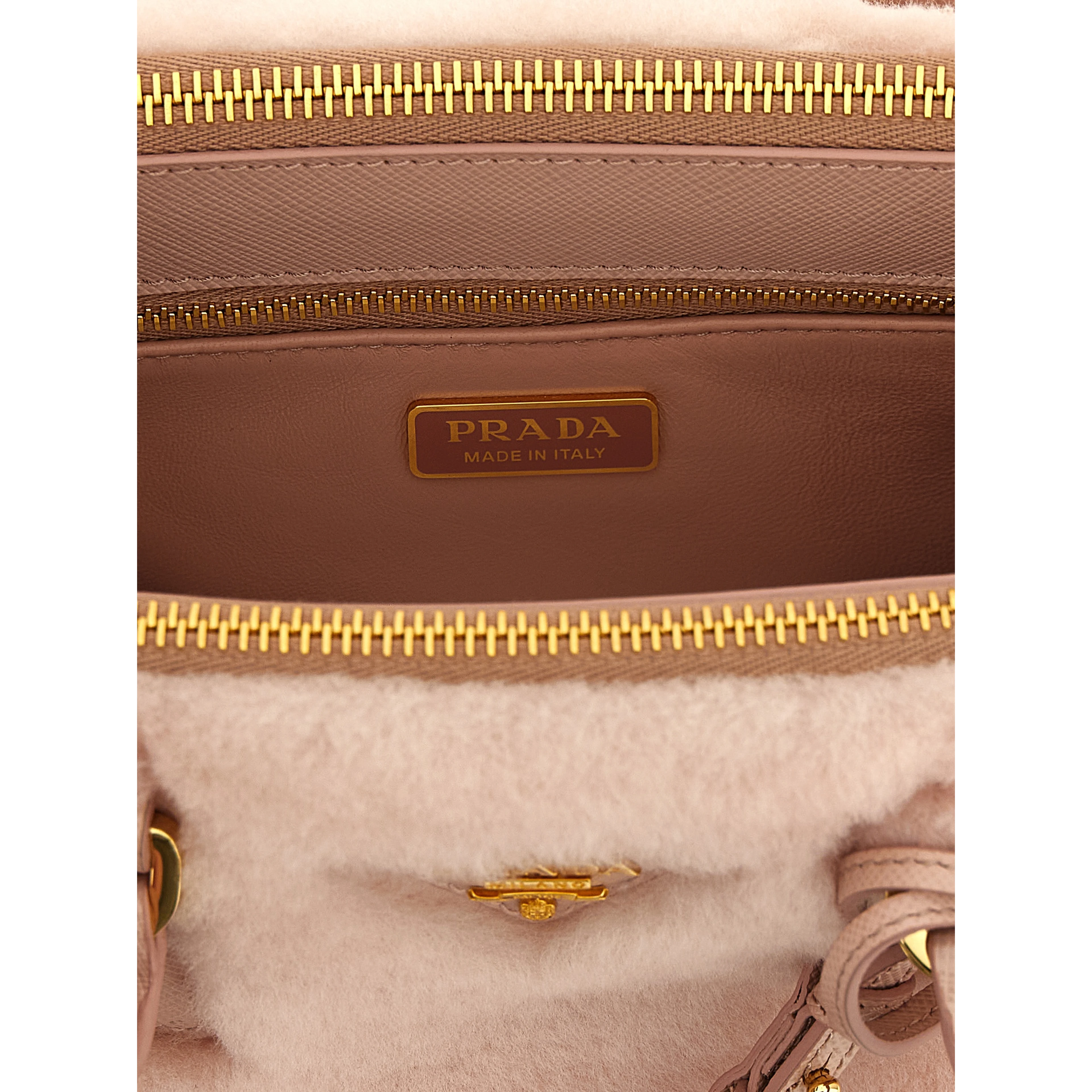 Multicolor Lamb Leather Handbag