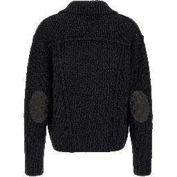 Blue Marabou Cardigan