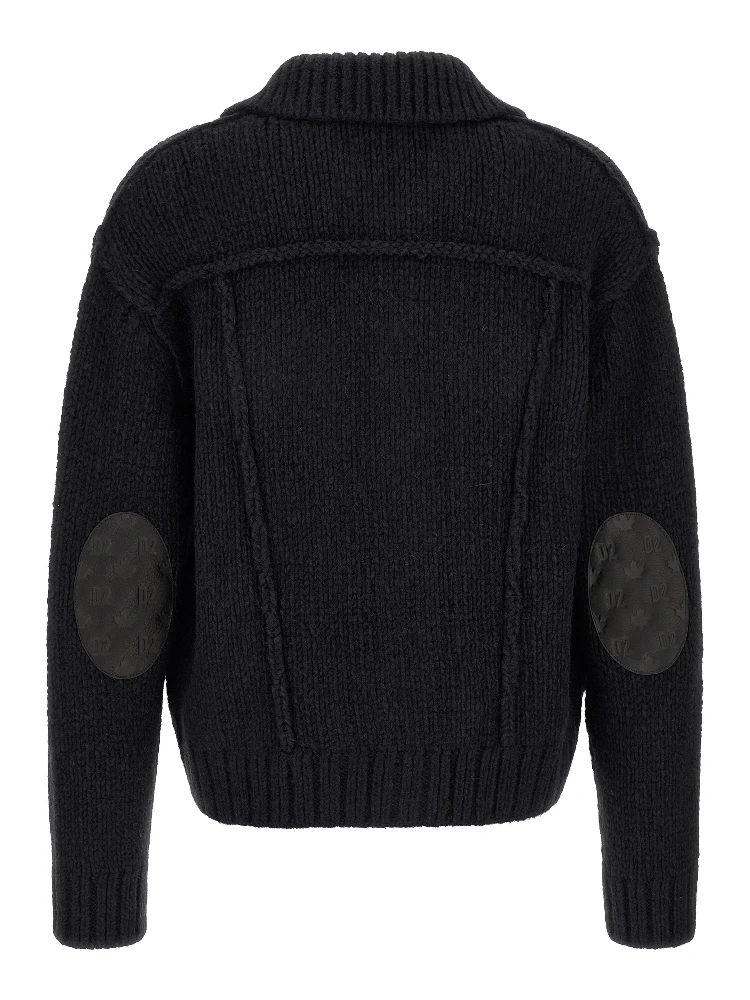 Blue Marabou Cardigan alternative
