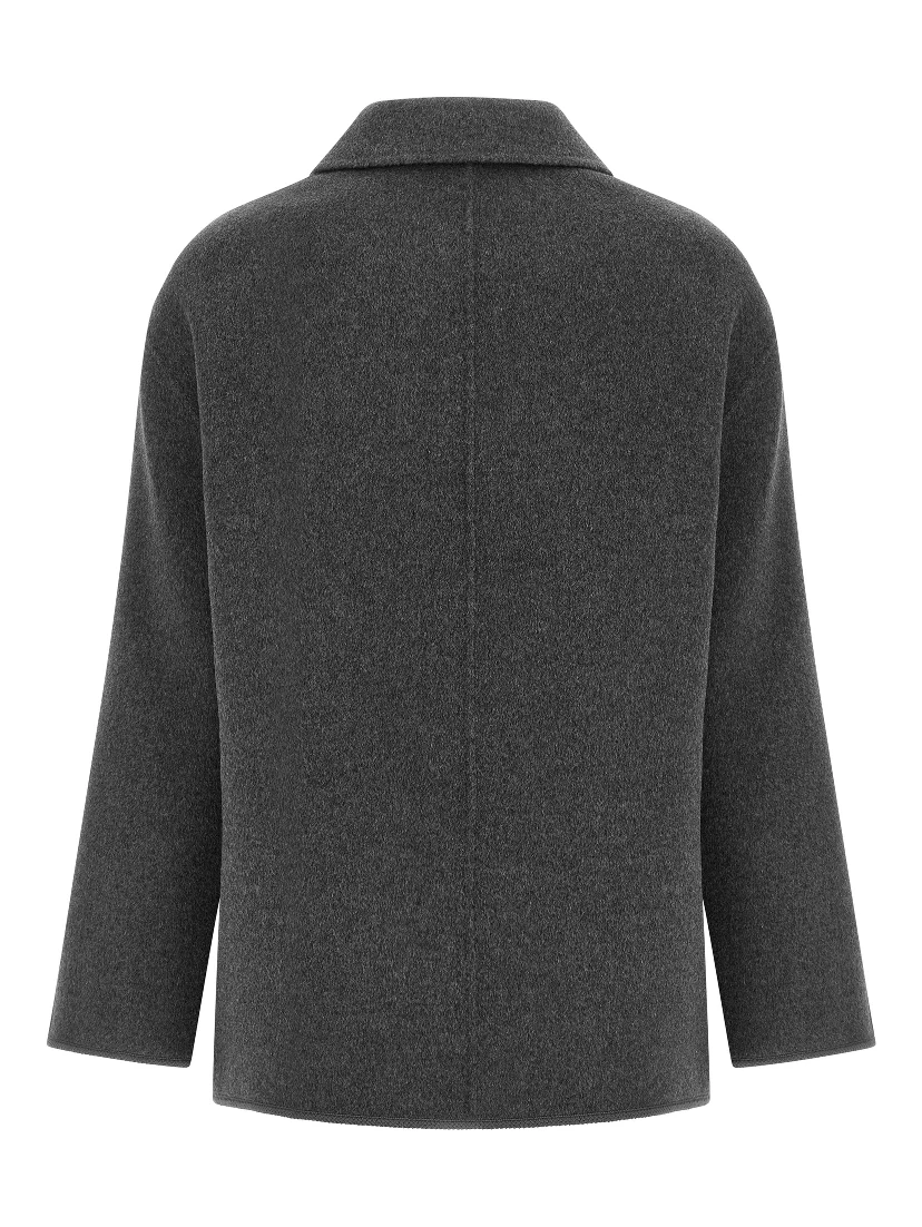 Gray Wool Coat