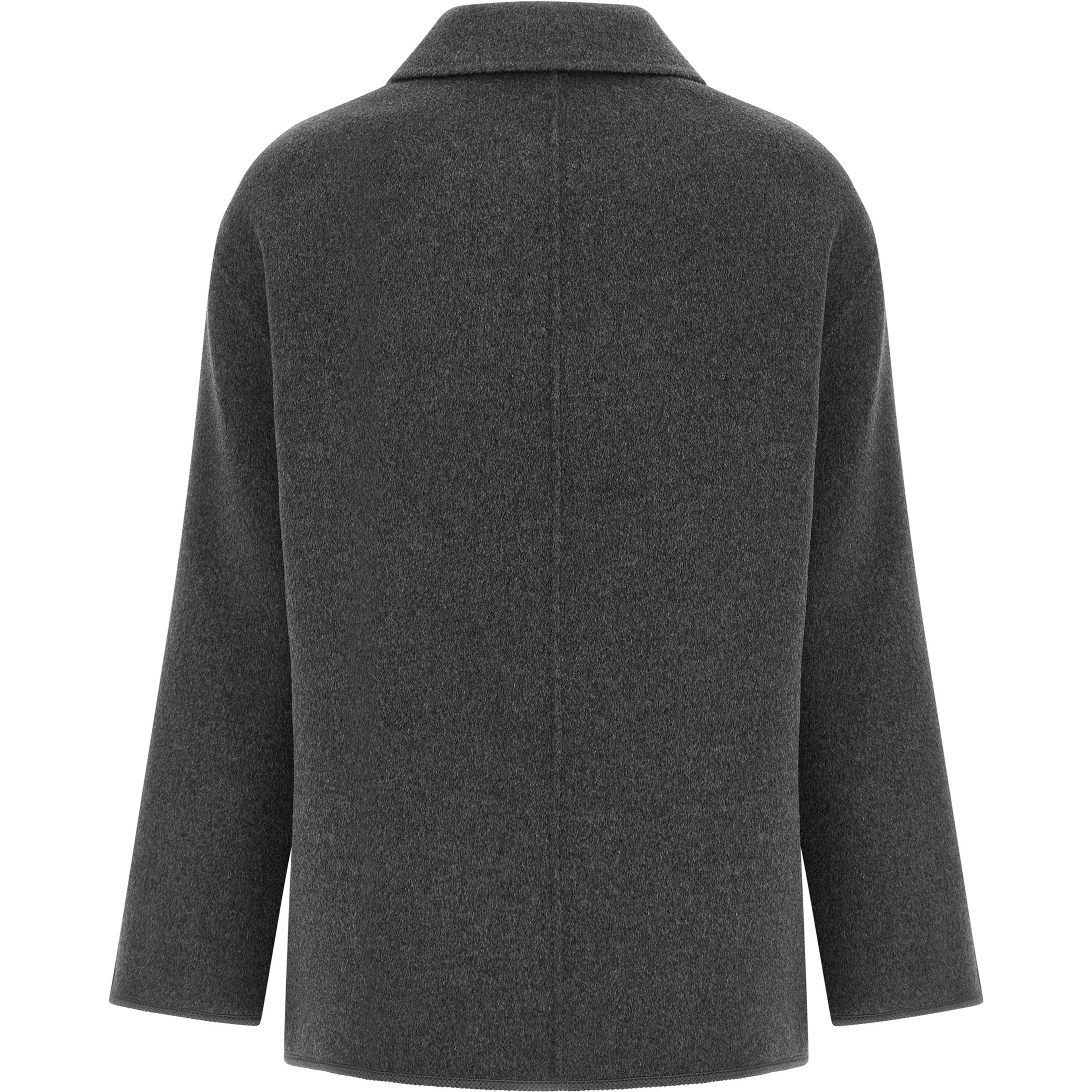Gray Wool Coat