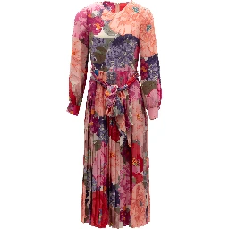 Multi-Color Floral Women Dress