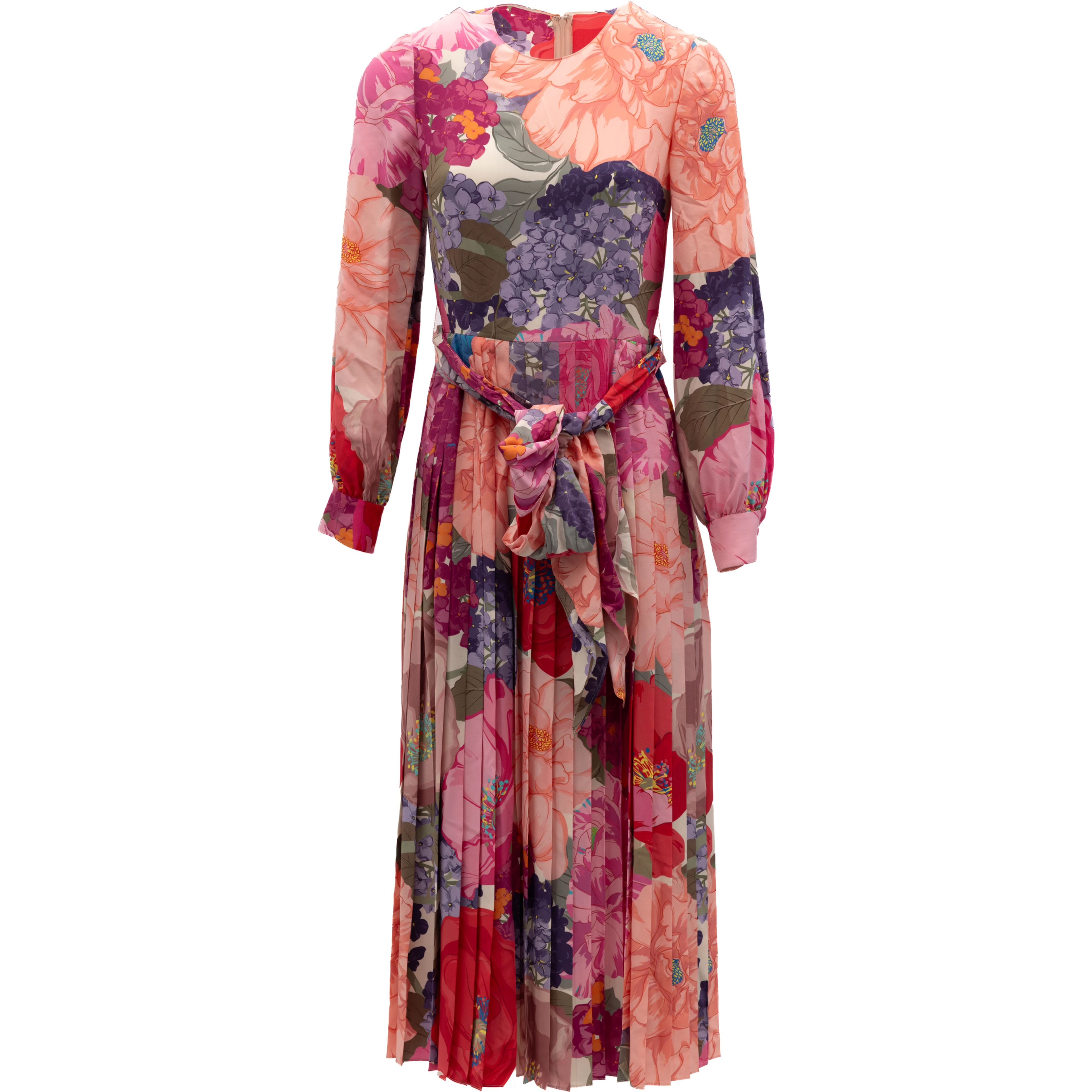 Multi-Color Floral Women Dress