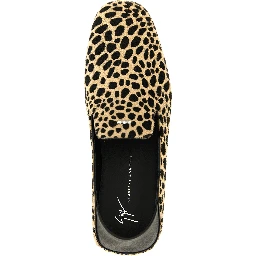Multicolor Calfskin Slip-On Loafers