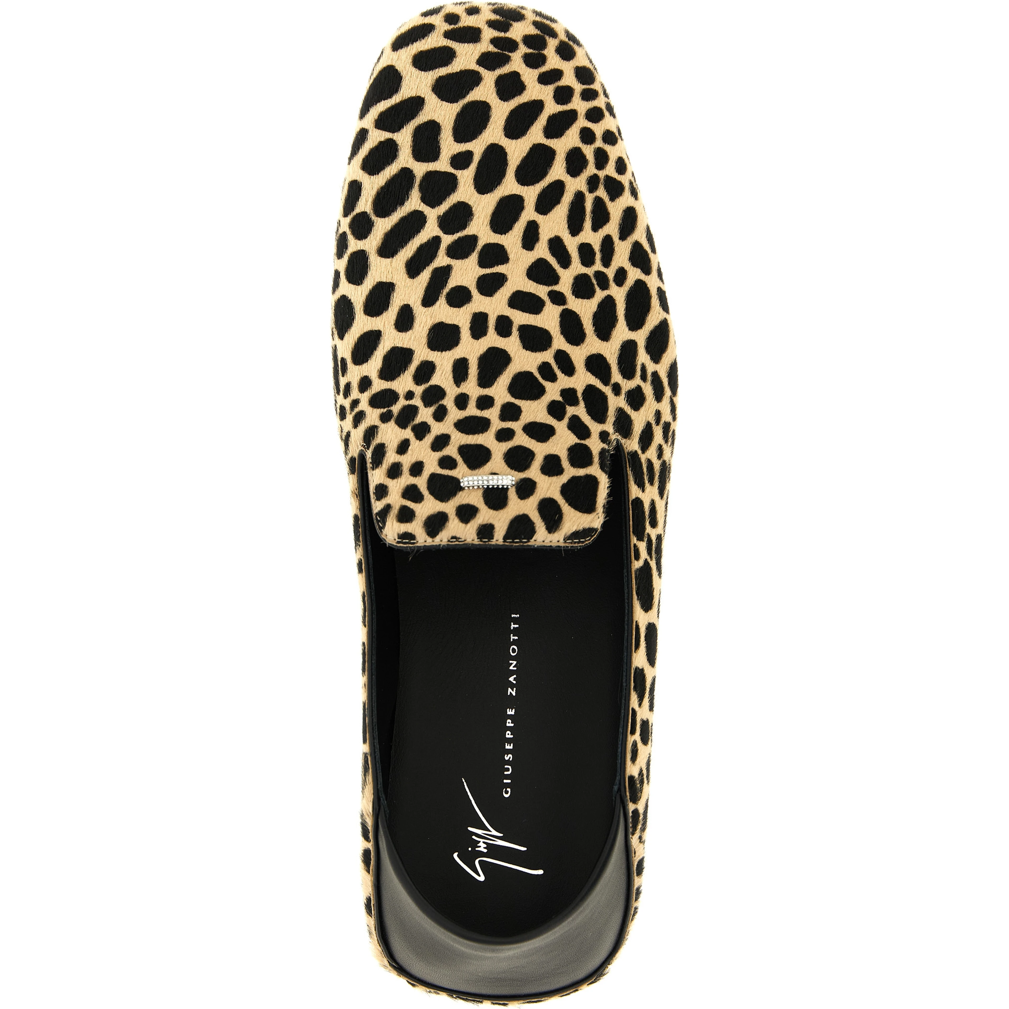 Multicolor Calfskin Slip-On Loafers