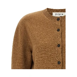 Brown Wool Cardigan