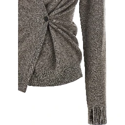 Brown Wool Cardigan