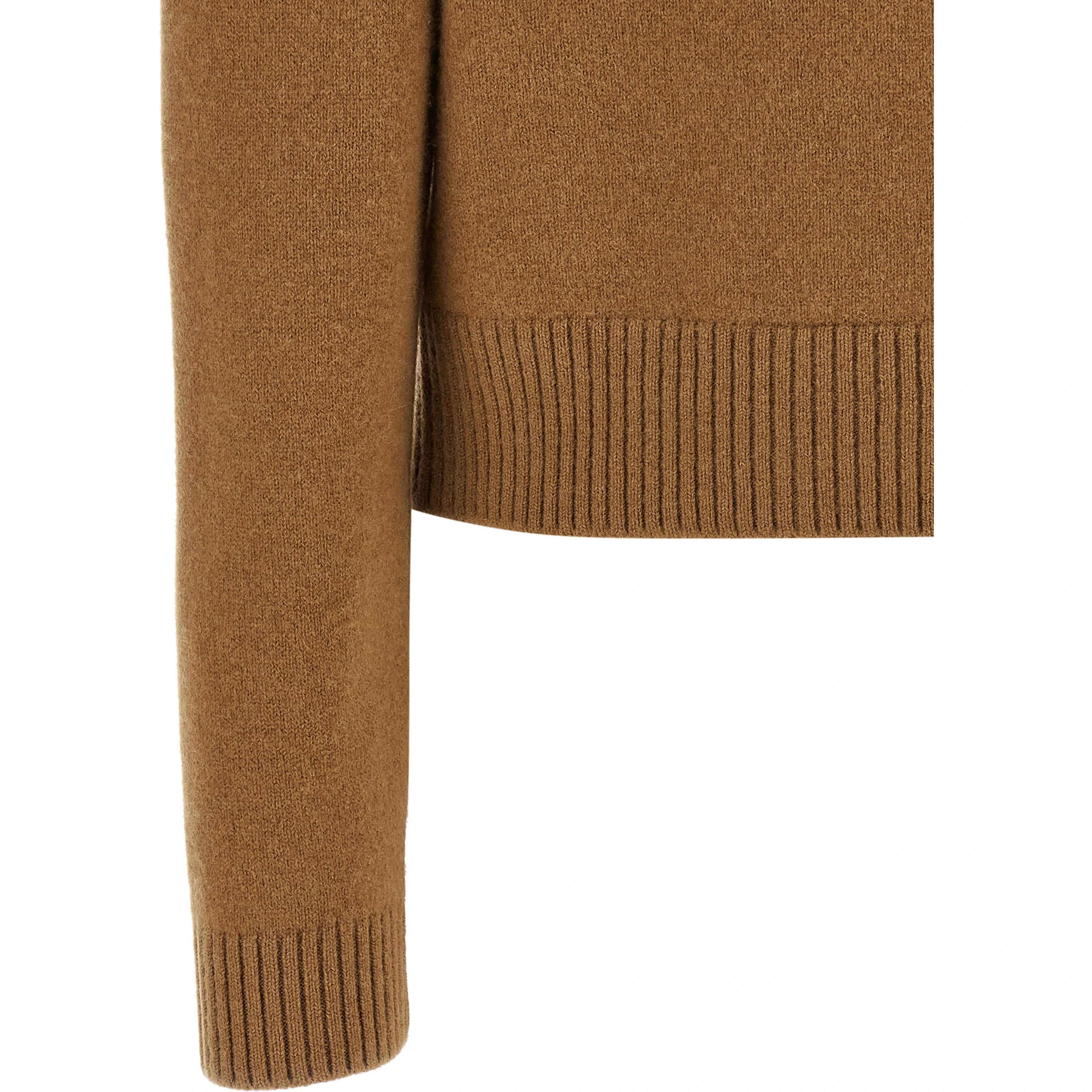 Brown Wool Cardigan