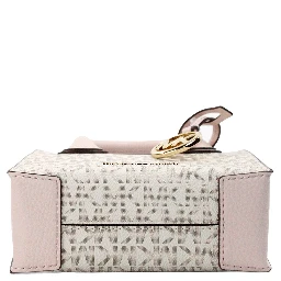 Michael Kors Adult Detachable Straps Shoulder Bags, Vanilla