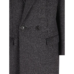 Saint Laurent  Coats Grey