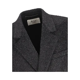 Saint Laurent  Coats Grey