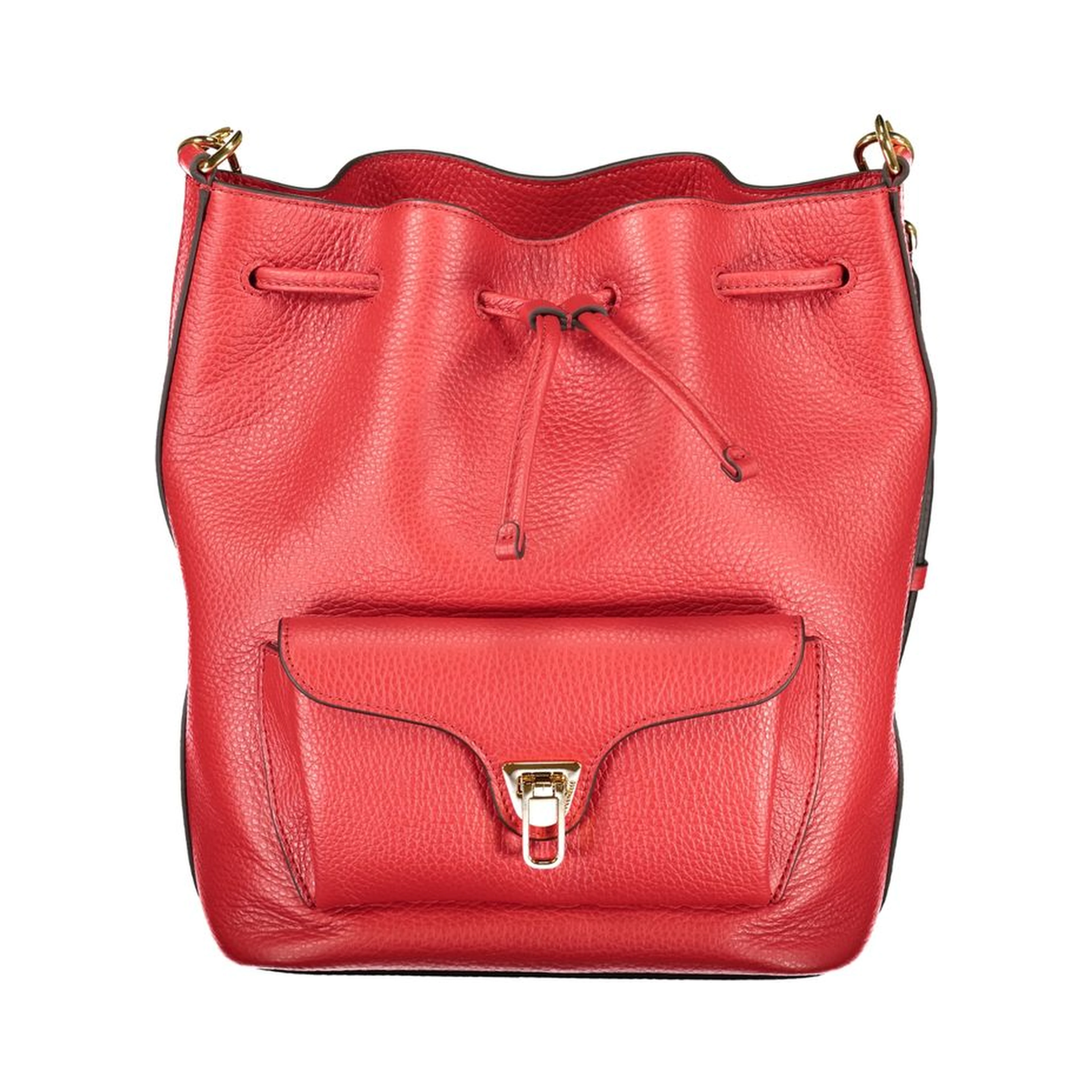 Red Leather Women's Bag