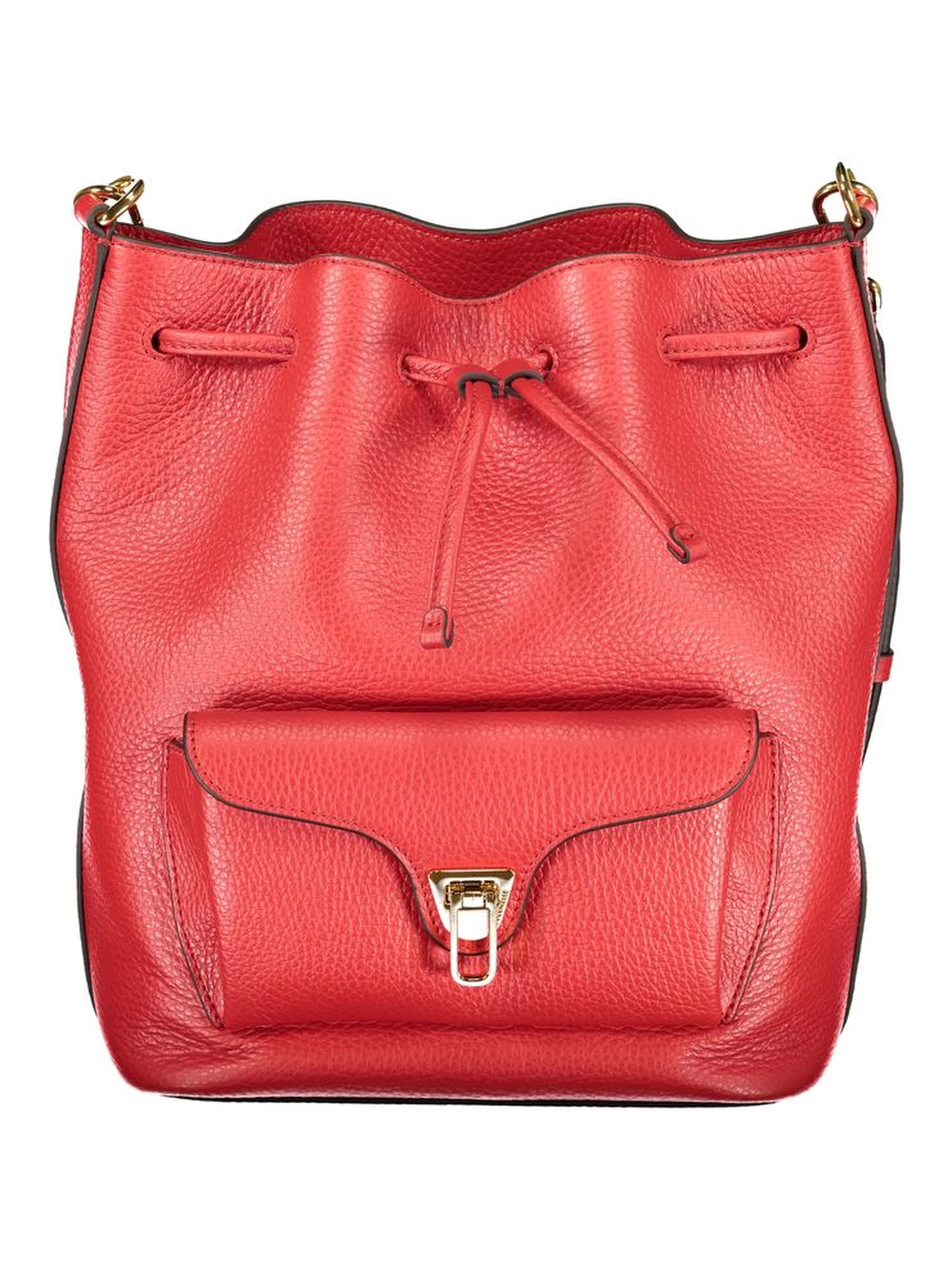 Red Leather Women's Bag