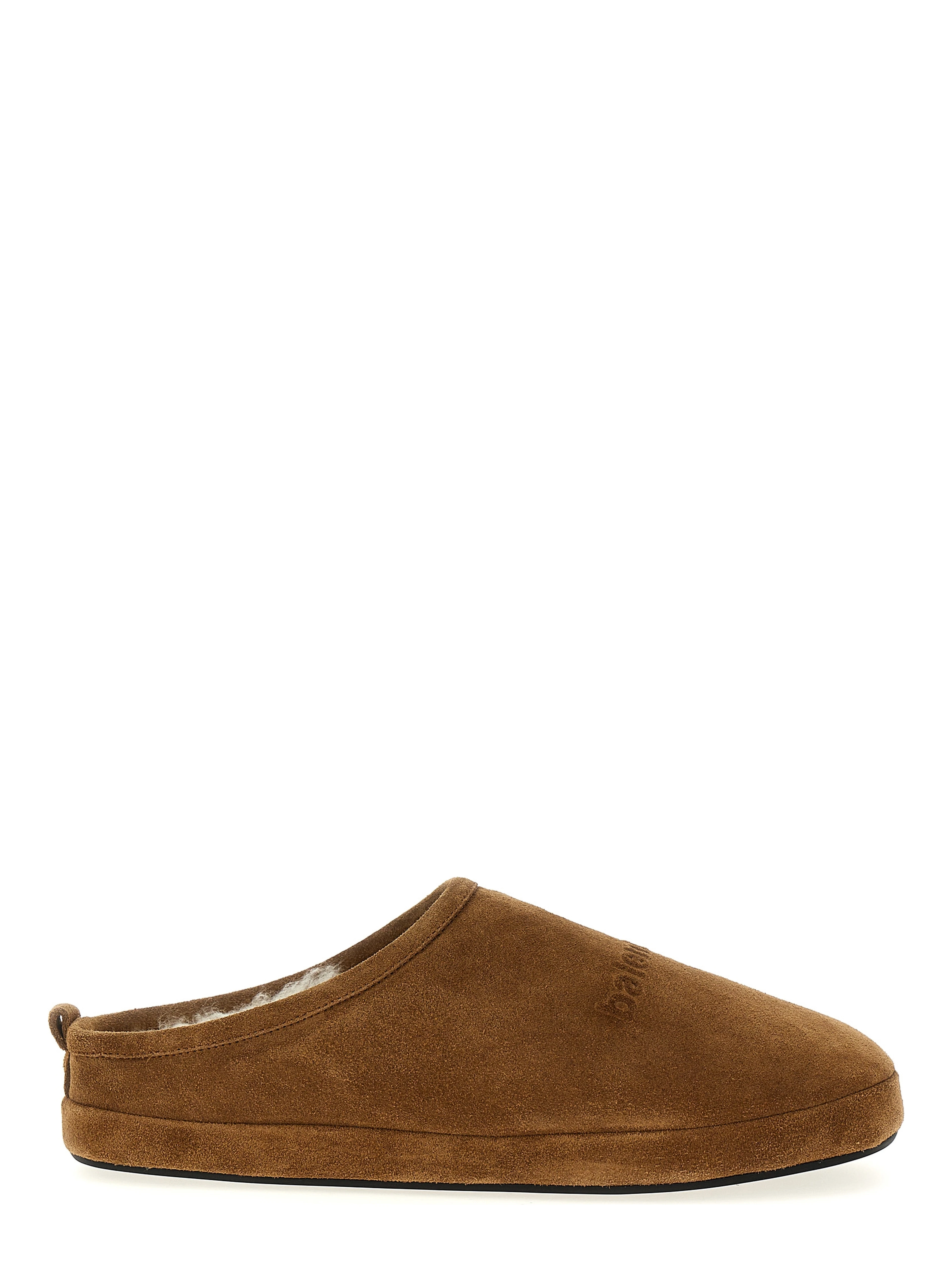 Brown Calfskin Mules
