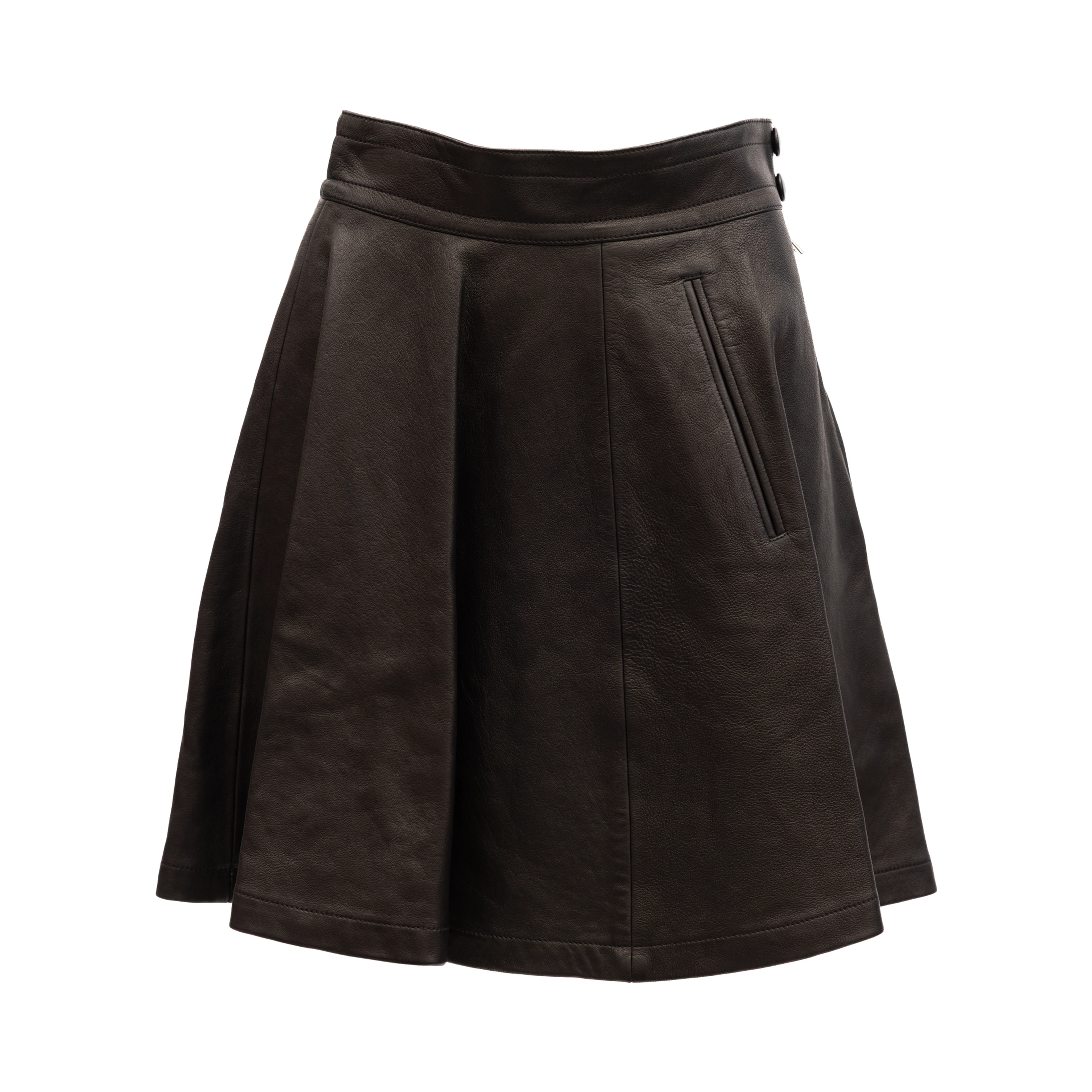 Midi Black Skirt