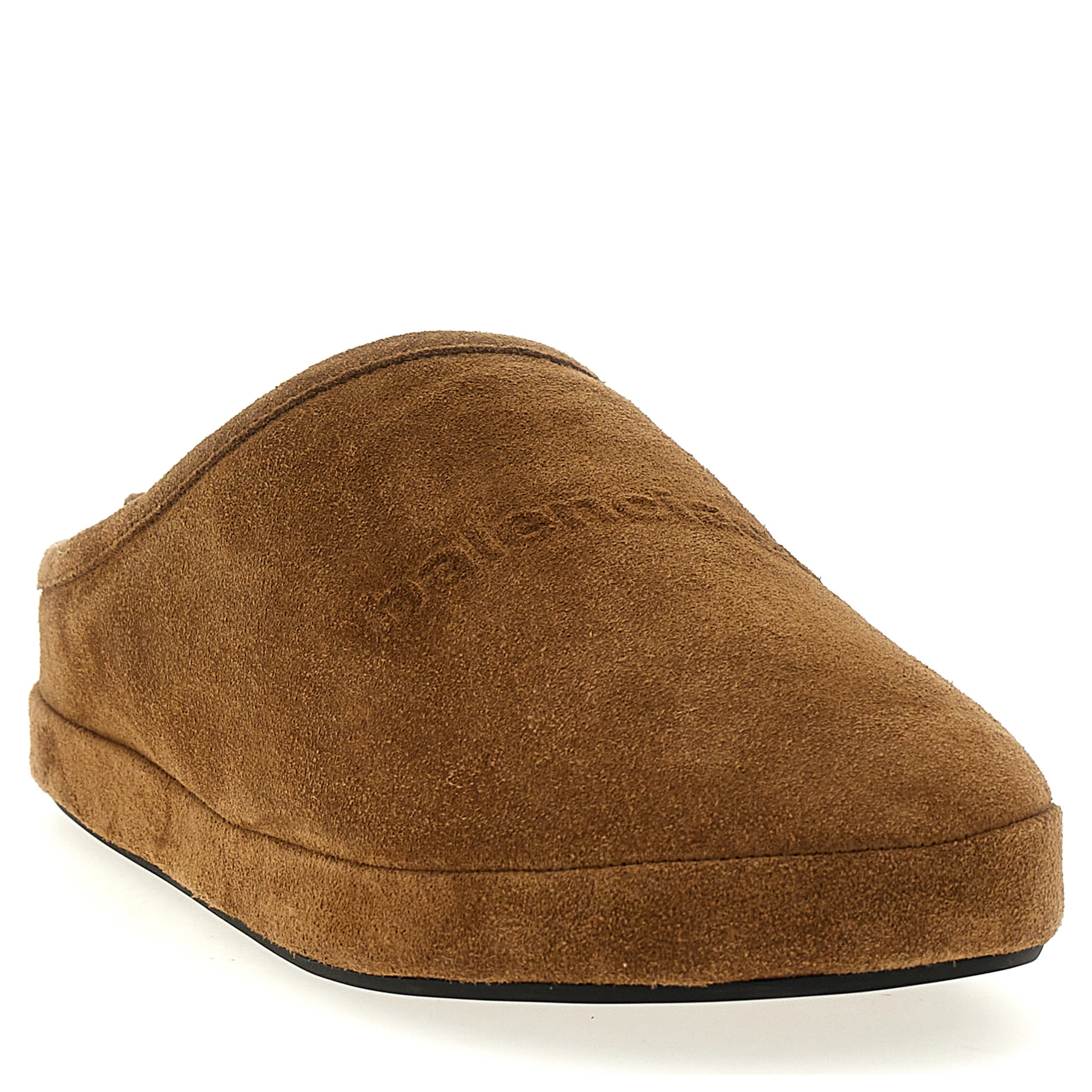 Brown Calfskin Mules