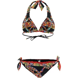 Multicolor Polyamide Bikini