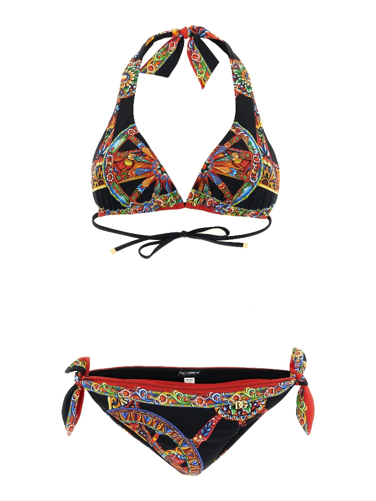 Multicolor Polyamide Bikini
