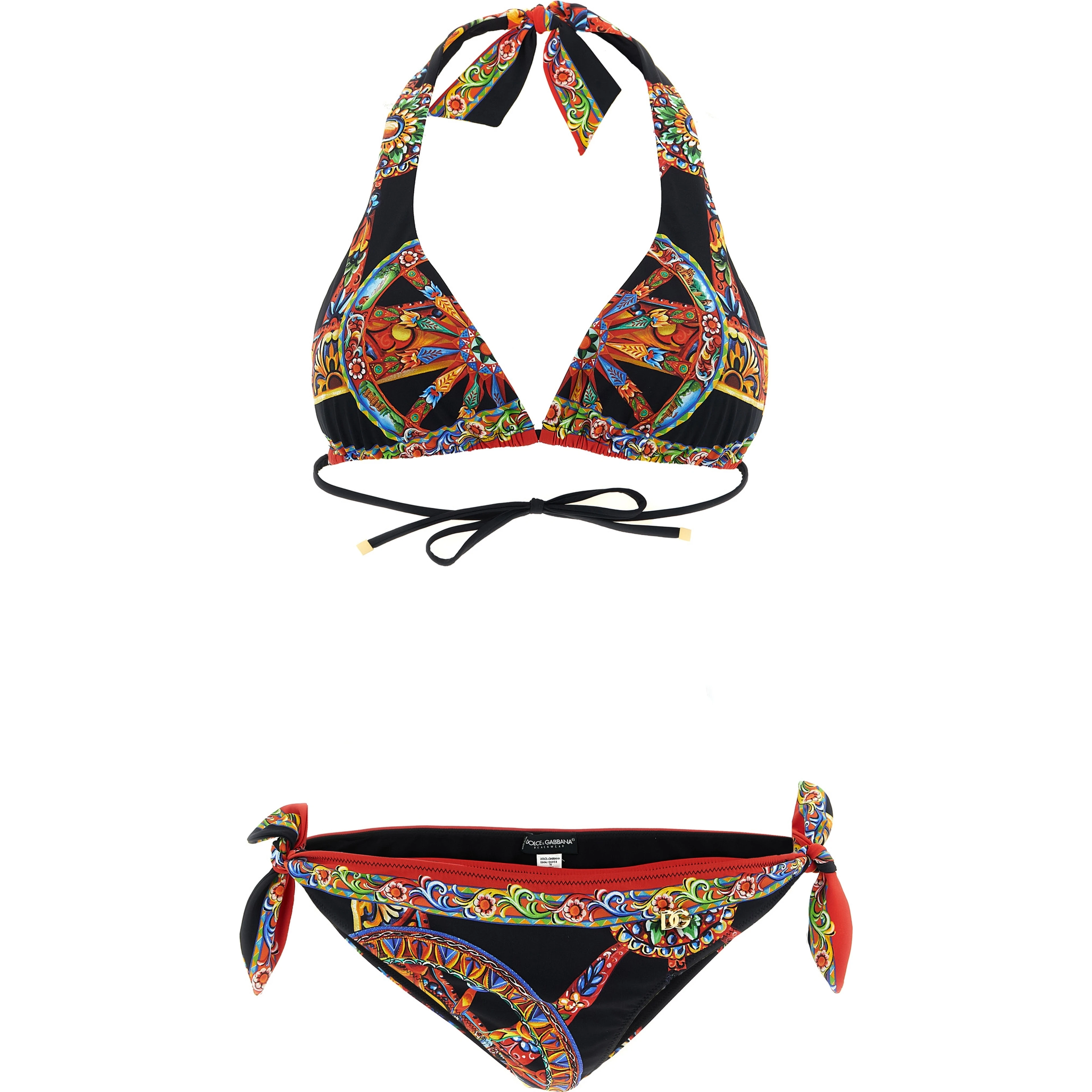 Multicolor Polyamide Bikini