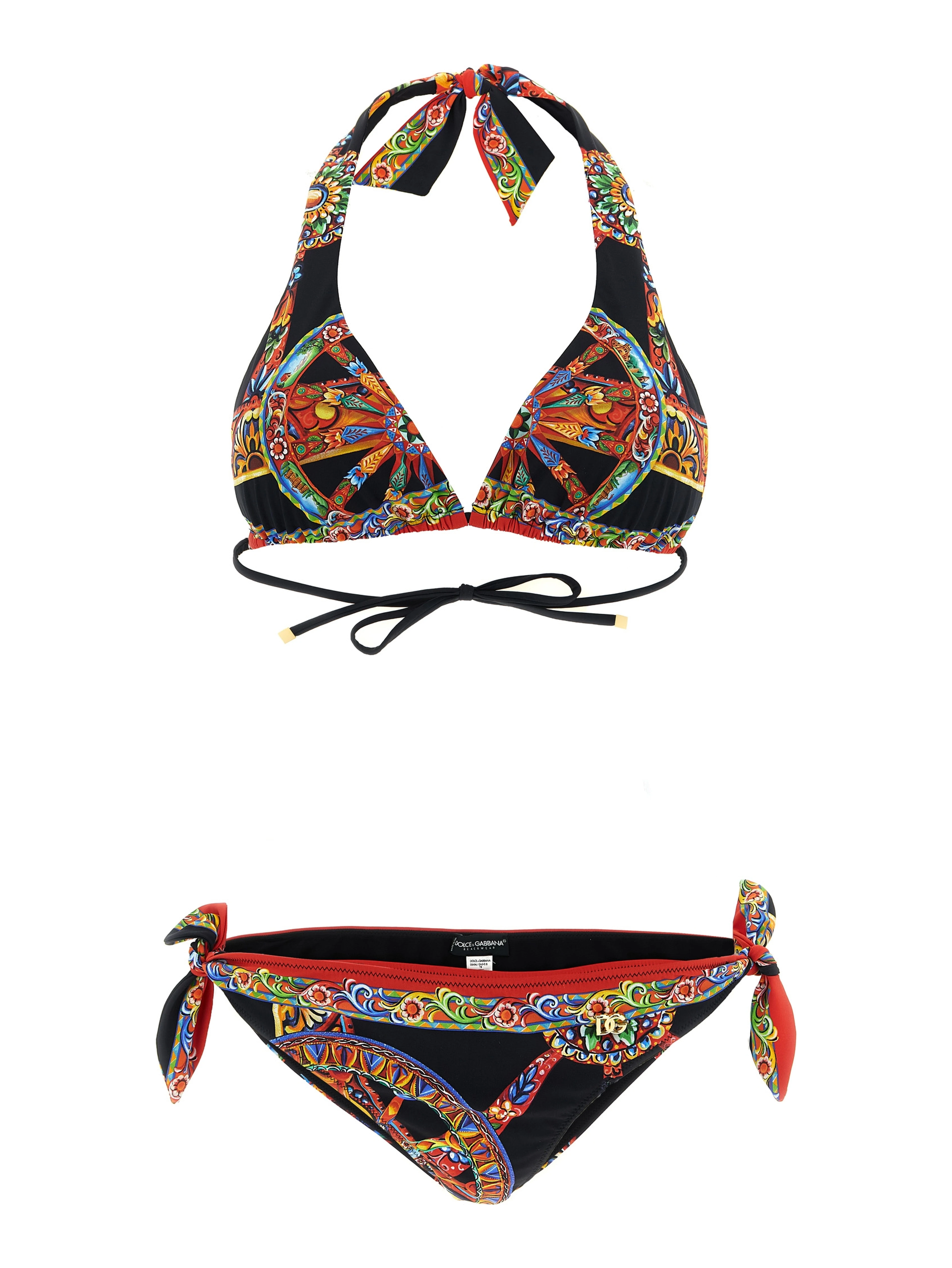 Multicolor Polyamide Bikini