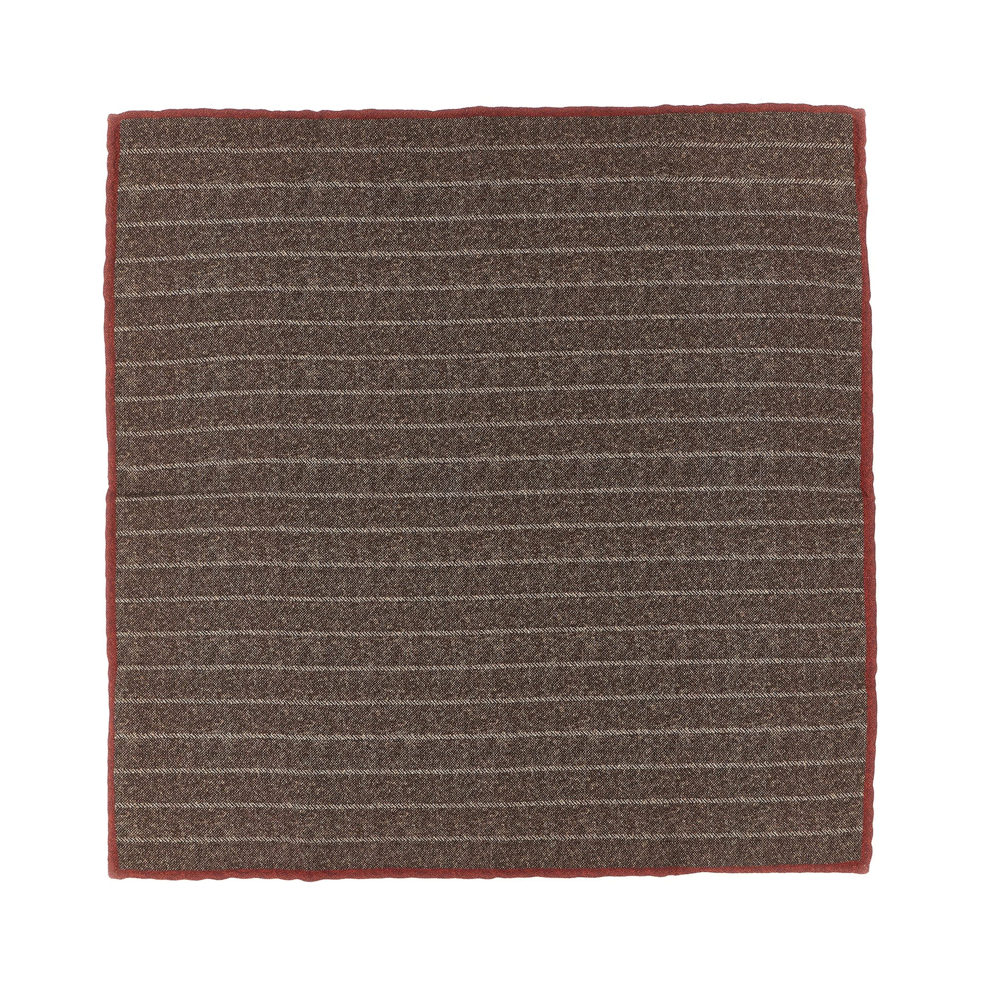 Brown Silk Scarf