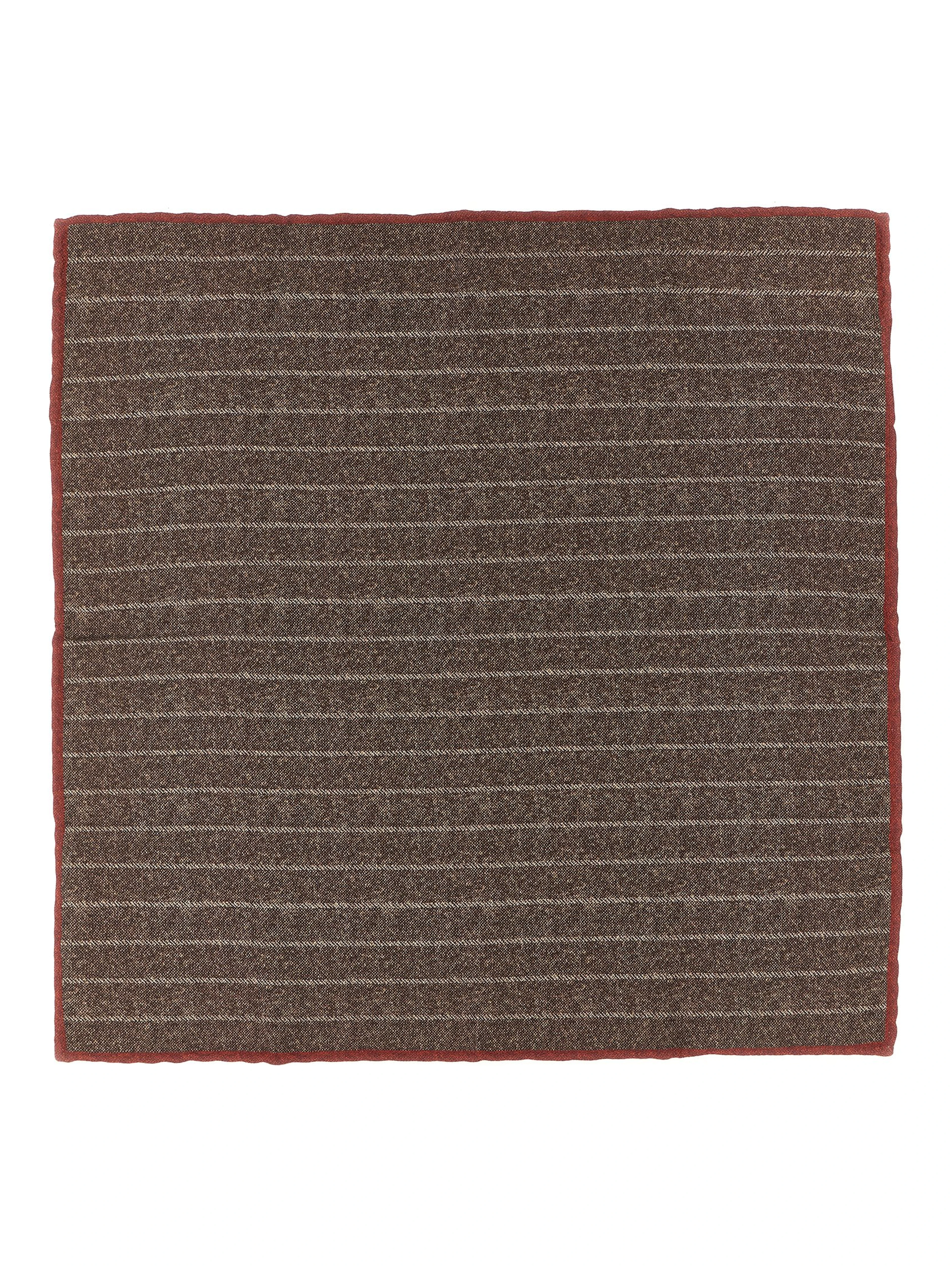 Brown Silk Scarf