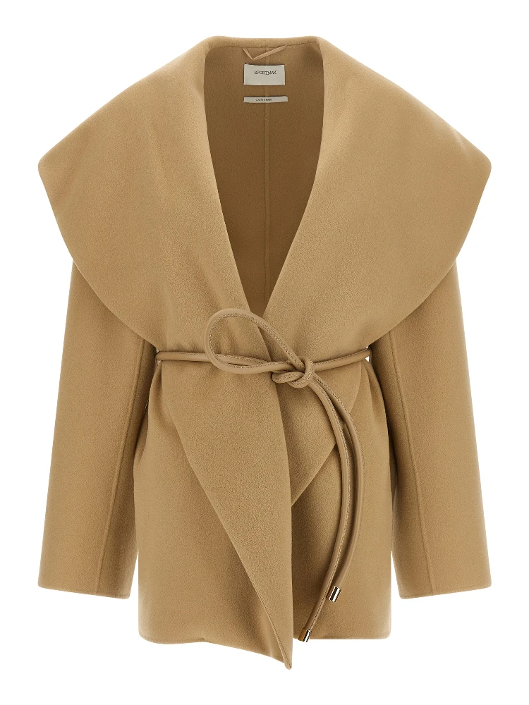 Beige Wool Coat