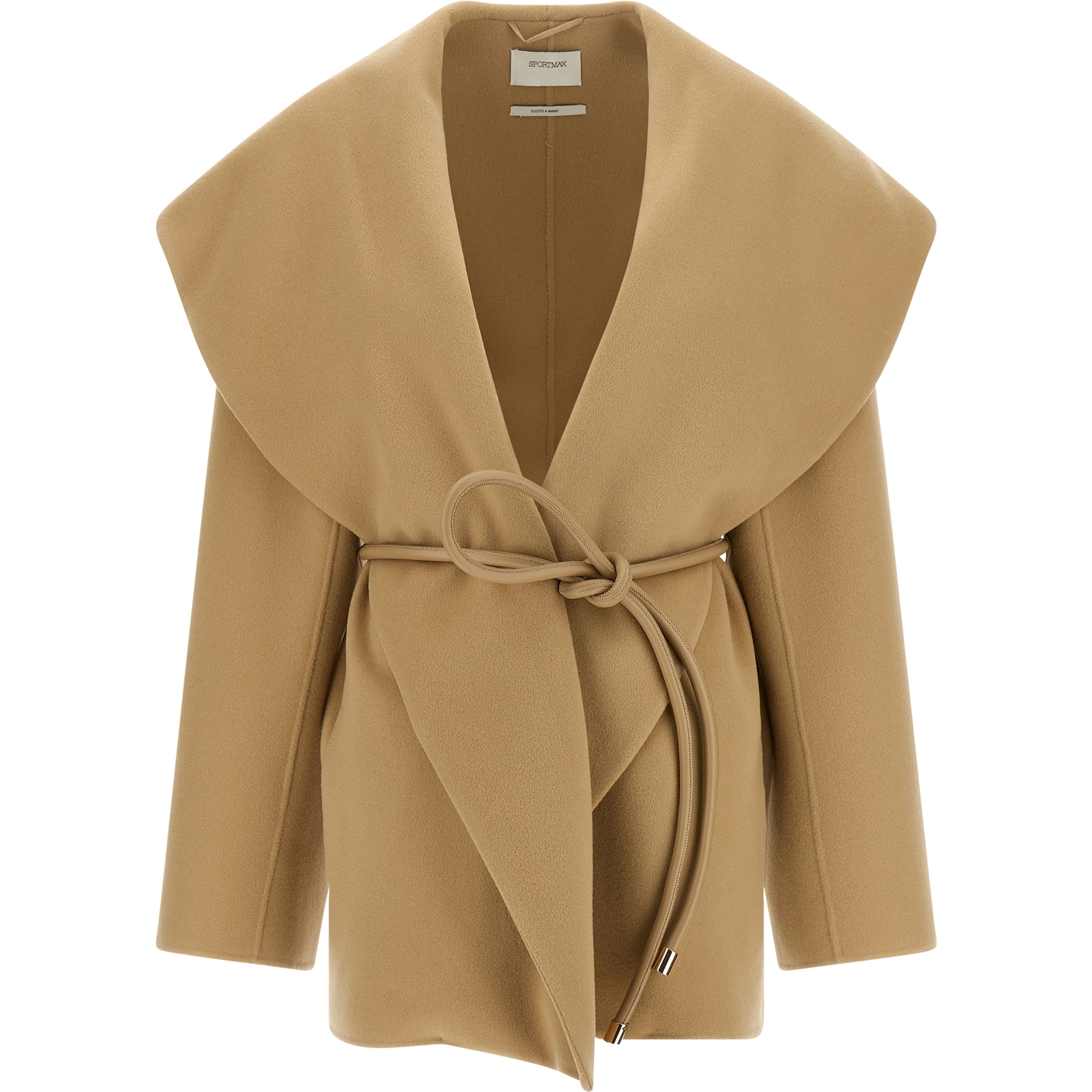 Beige Wool Coat