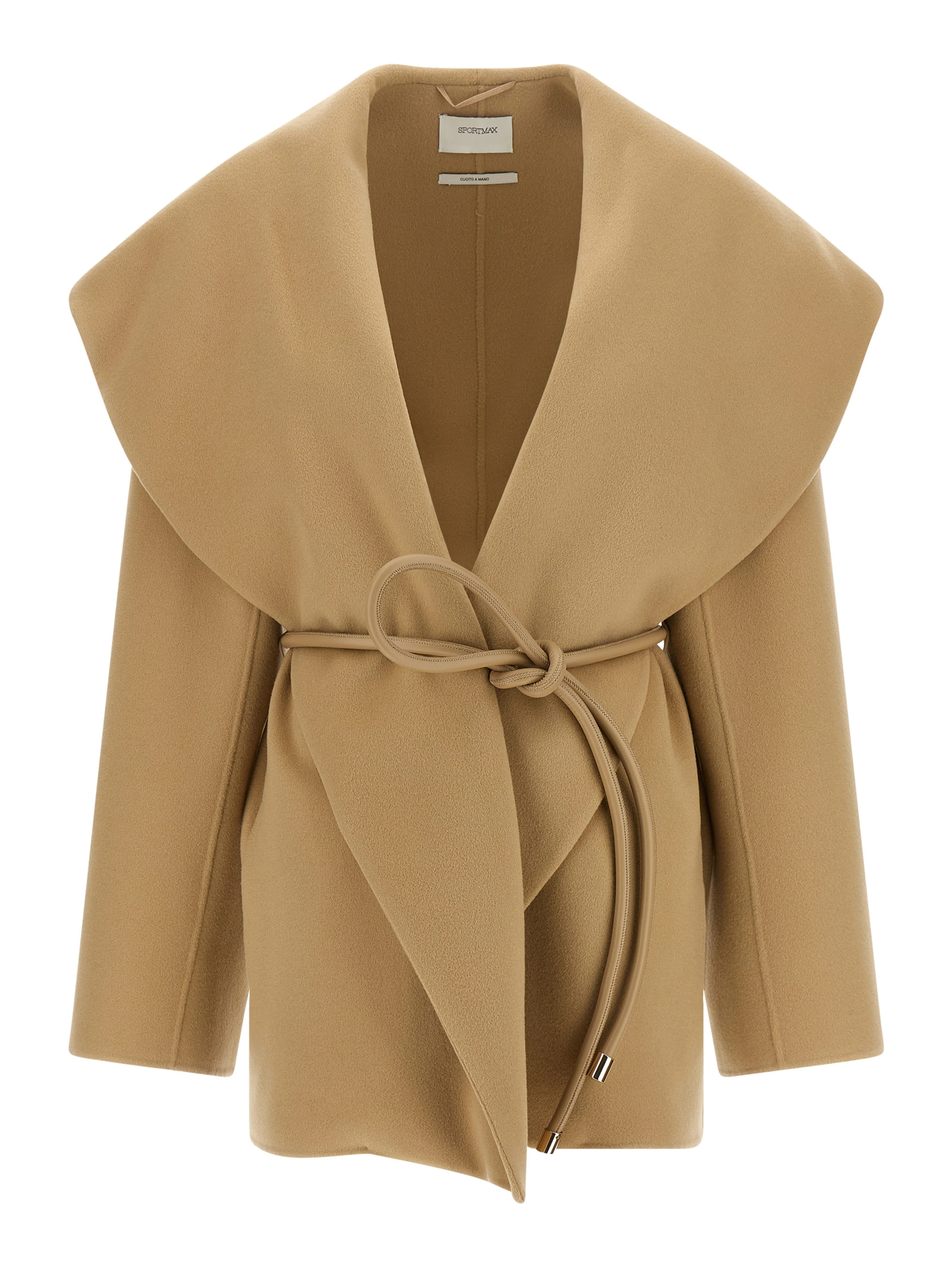 Beige Wool Coat