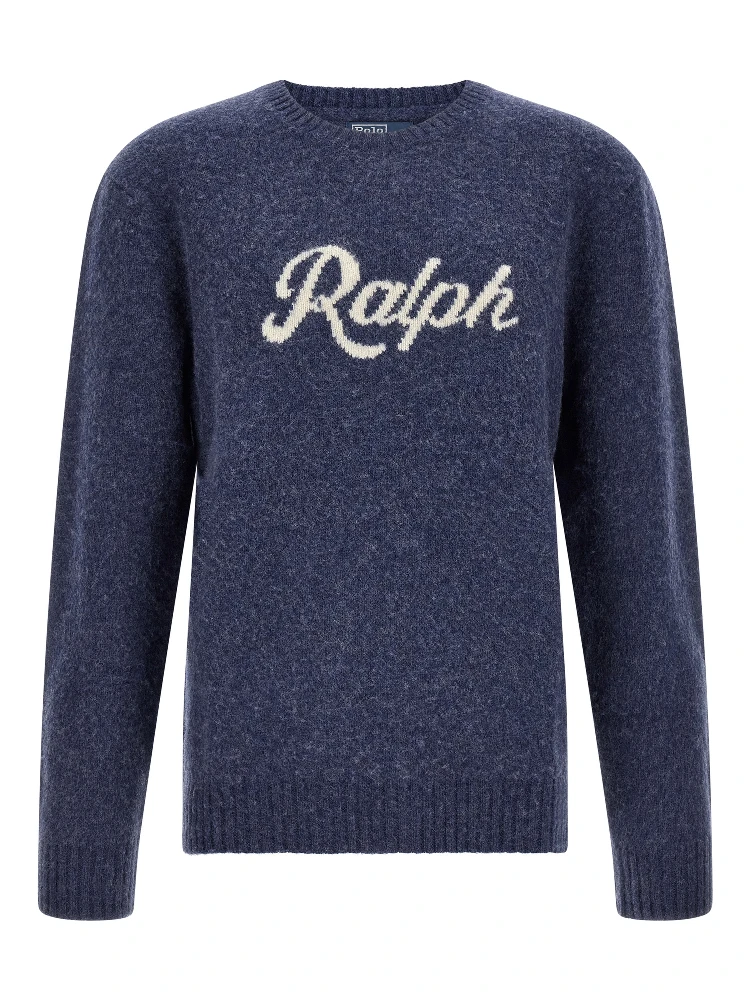 Blue Wool Cardigan