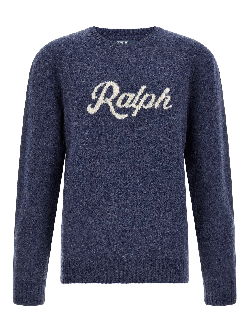 Blue Wool Cardigan