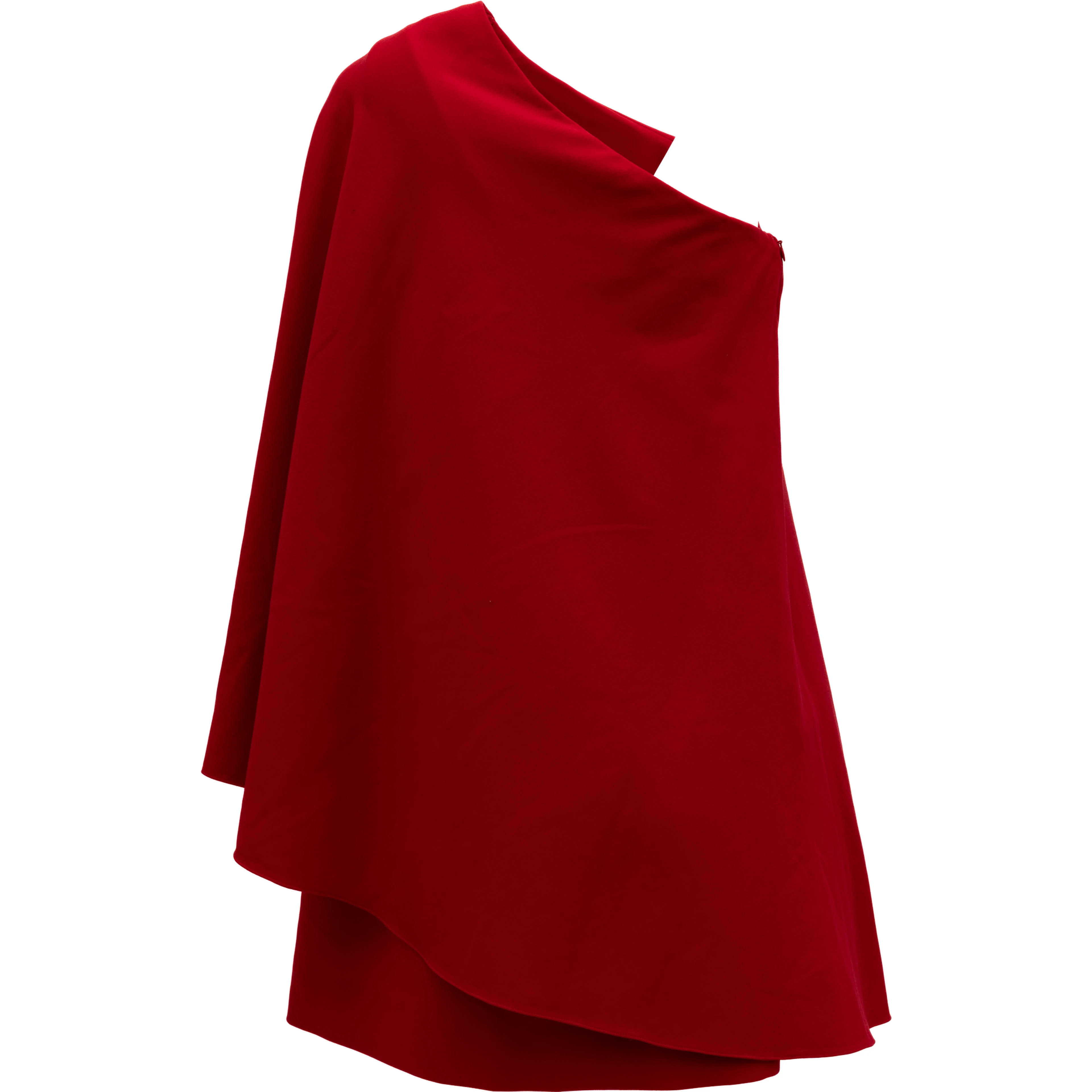 Deep Red Short Cocktail Dress