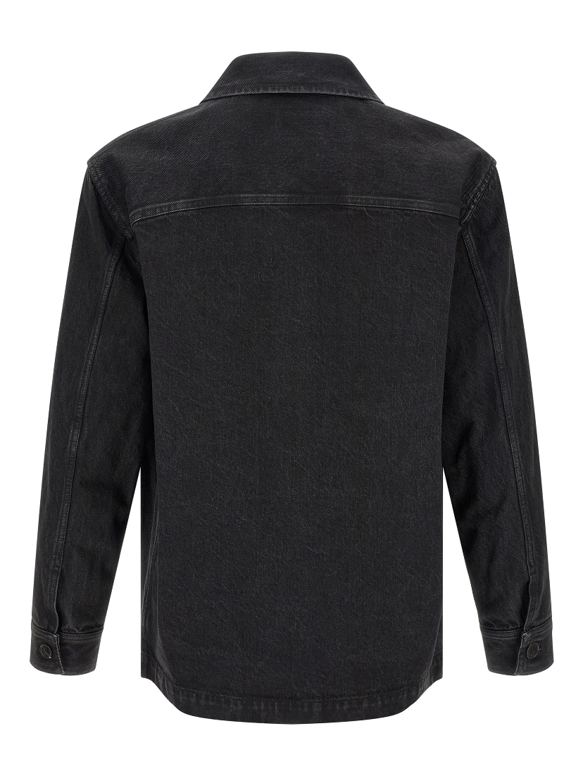 Black Cotton Blouse