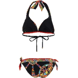 Multicolor Polyamide Bikini