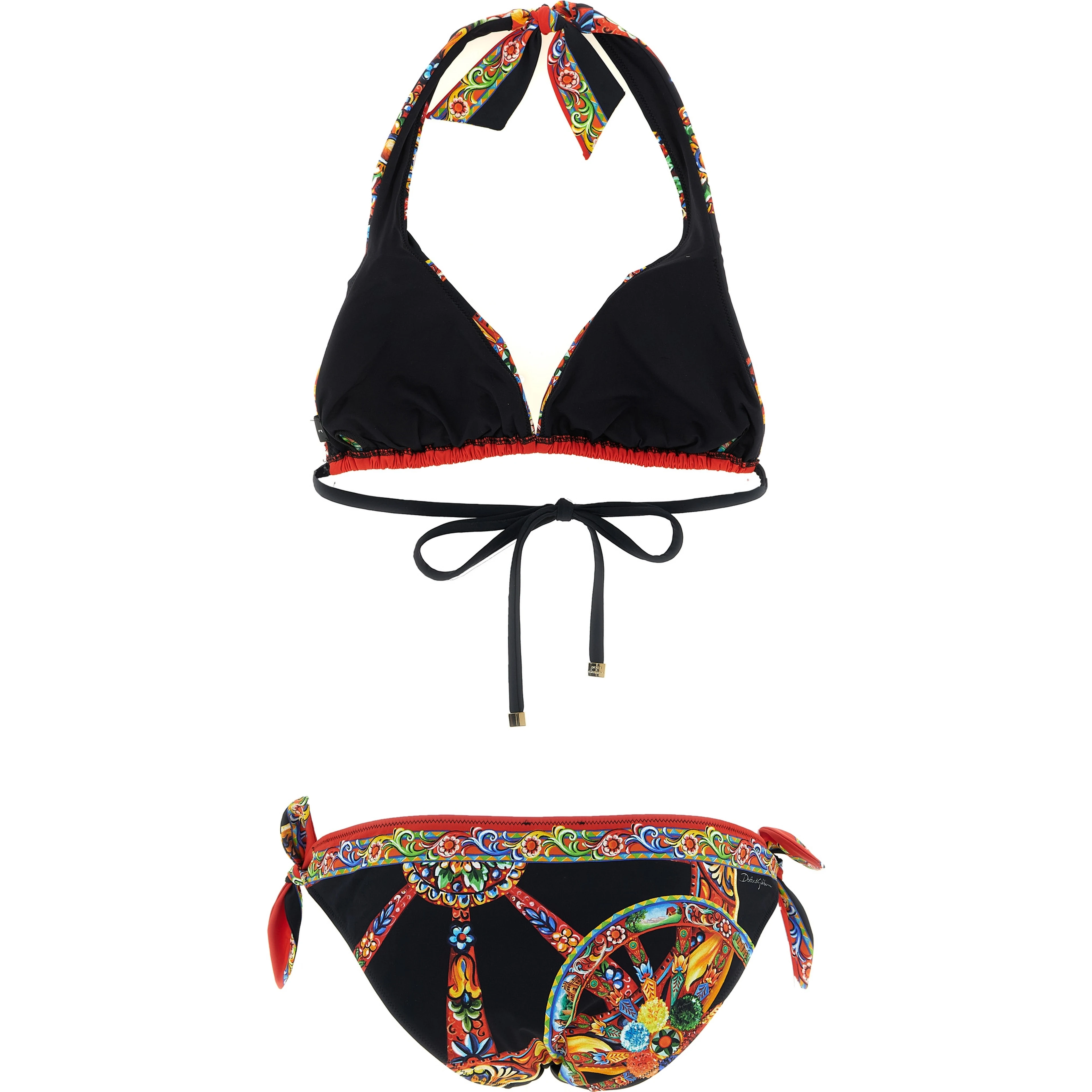 Multicolor Polyamide Bikini
