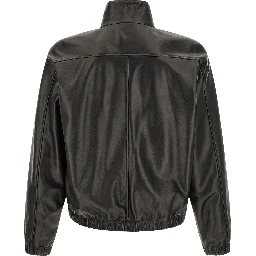 Black Lamb Leather Leather Jacket