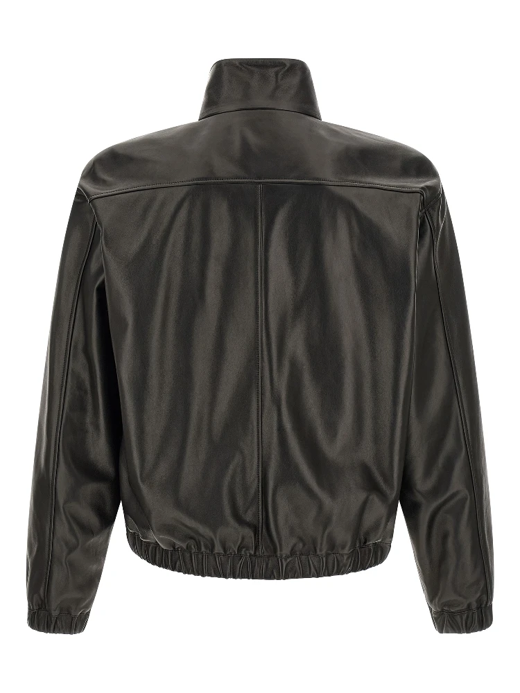 Black Lamb Leather Leather Jacket alternative