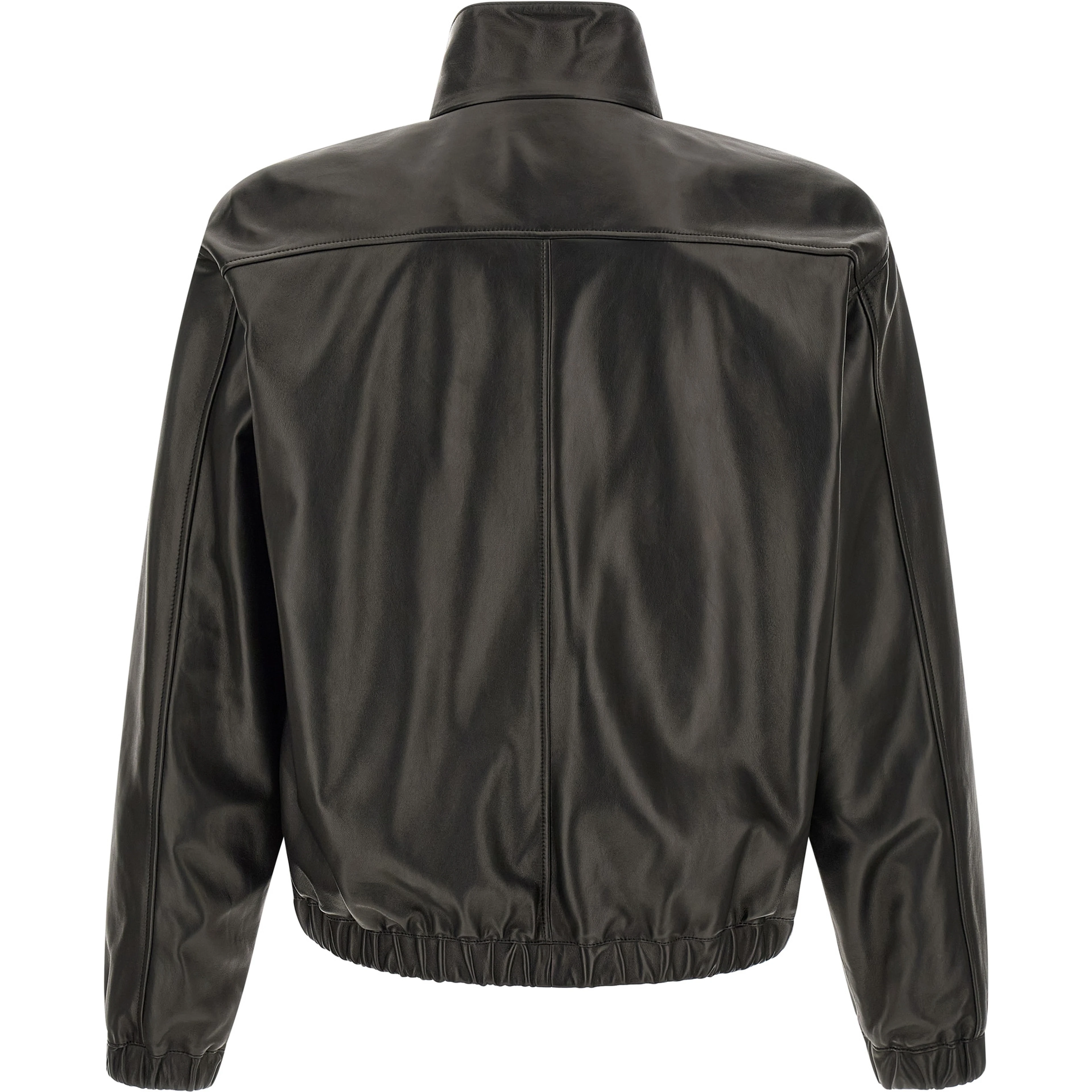 Black Lamb Leather Leather Jacket